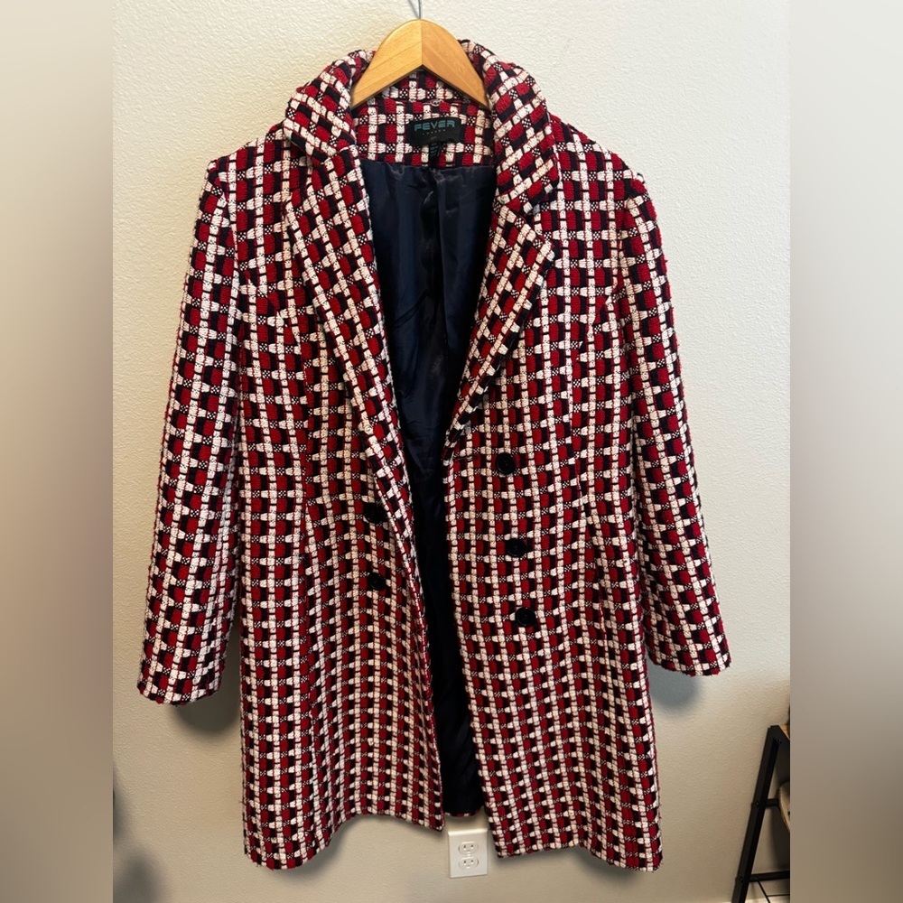 Fever London Wool Coat Size US12 - Picture 2 of 9